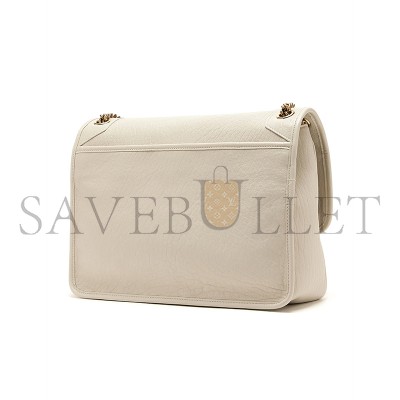 YSL NIKI LARGE IN GRAINED LAMBSKIN 803777AACYT9207 (32*23*9cm)